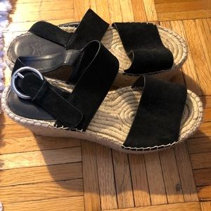 Marc Fisher Platform Espadrille Sandals